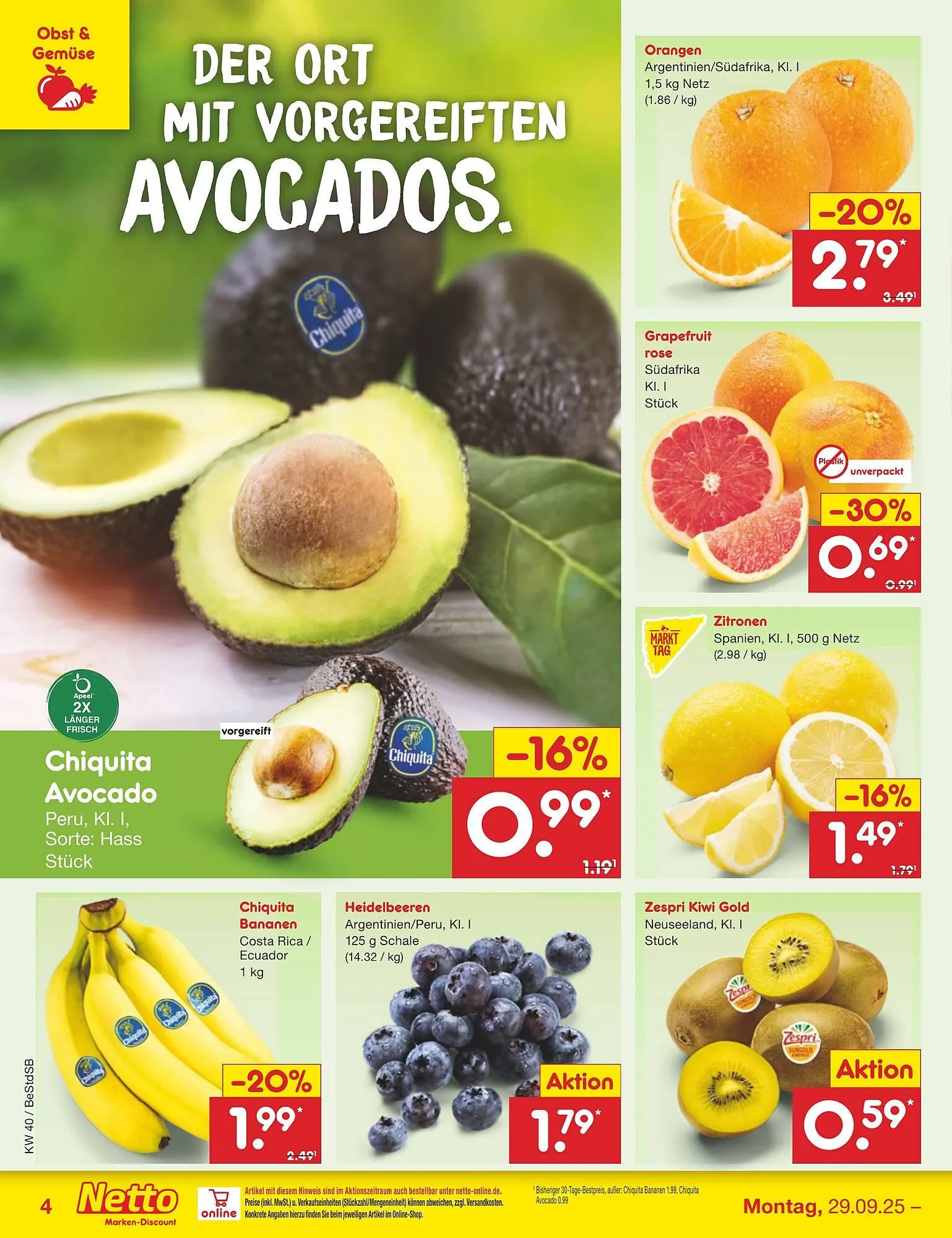 Netto Marken-Discount DE folder van 29 september tot 4 oktober 2025 - Folder pagina 4