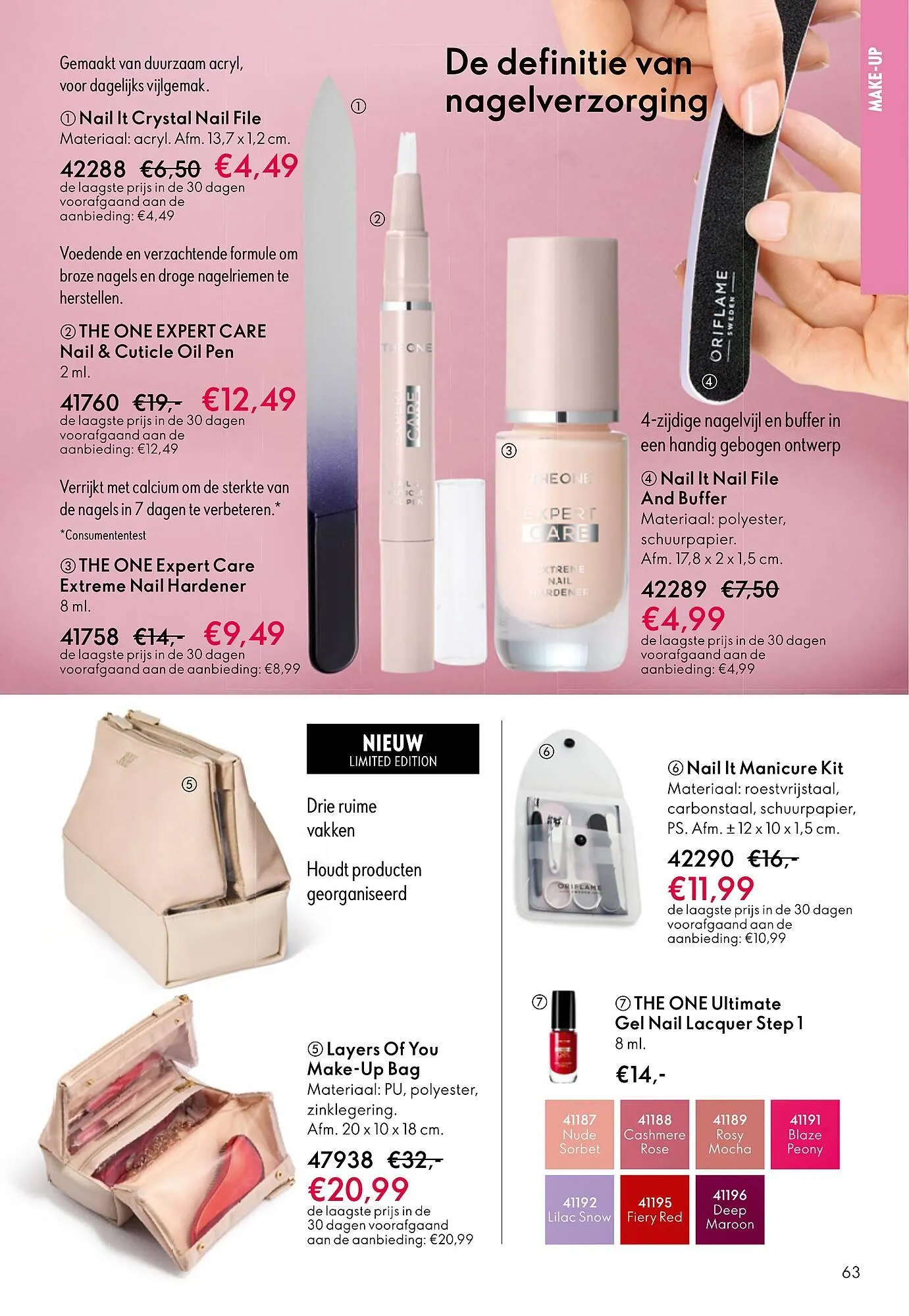 Oriflame brochure van 14 september tot 10 oktober 2025 - Folder pagina 63