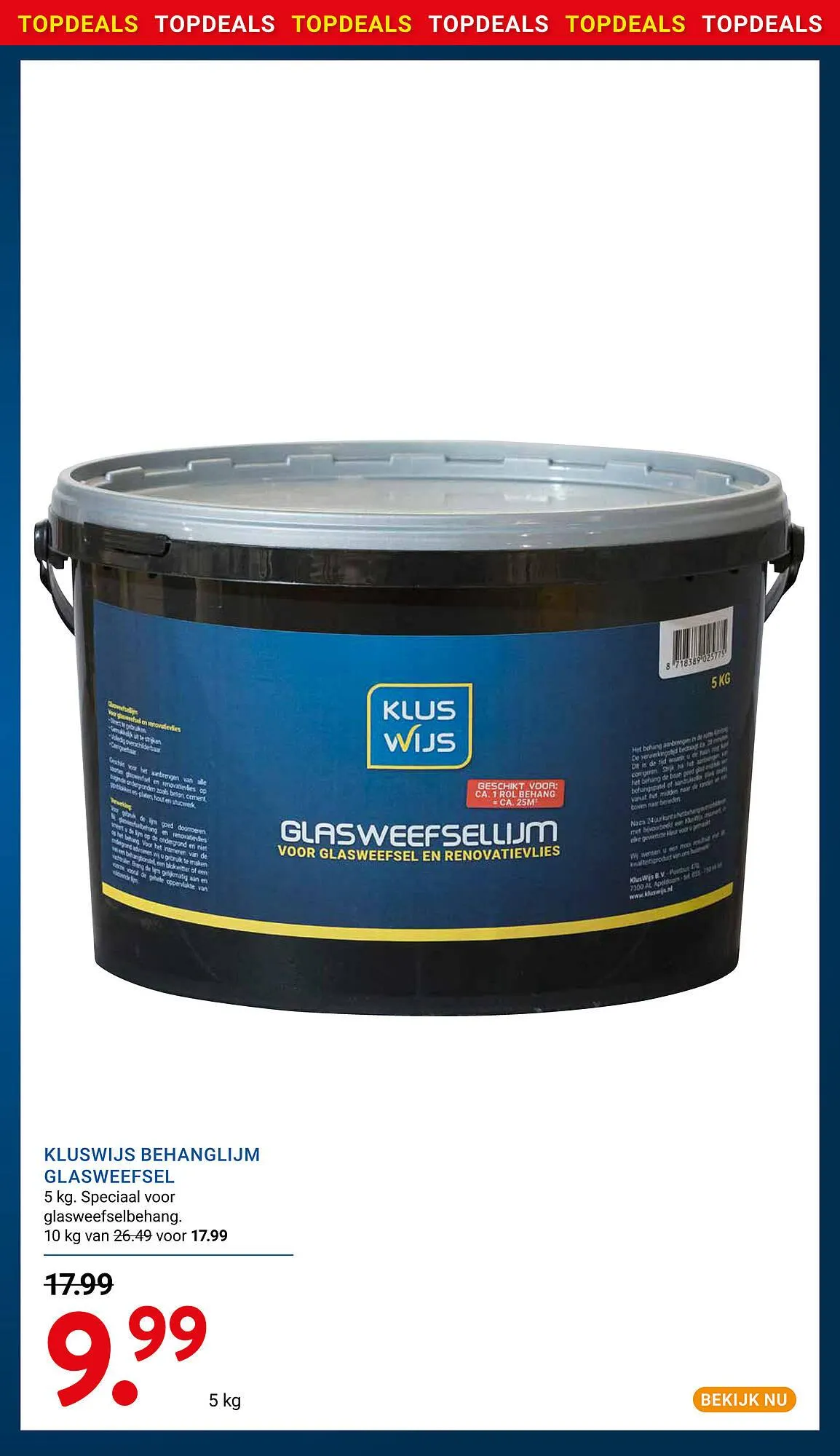 Kluswijs folder van 3 november tot 23 november 2025 - Folder pagina 19