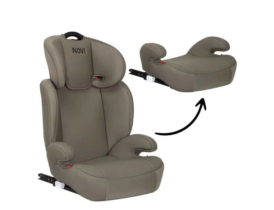 Autostoel Novi Baby® James Isofix Dark Taupe