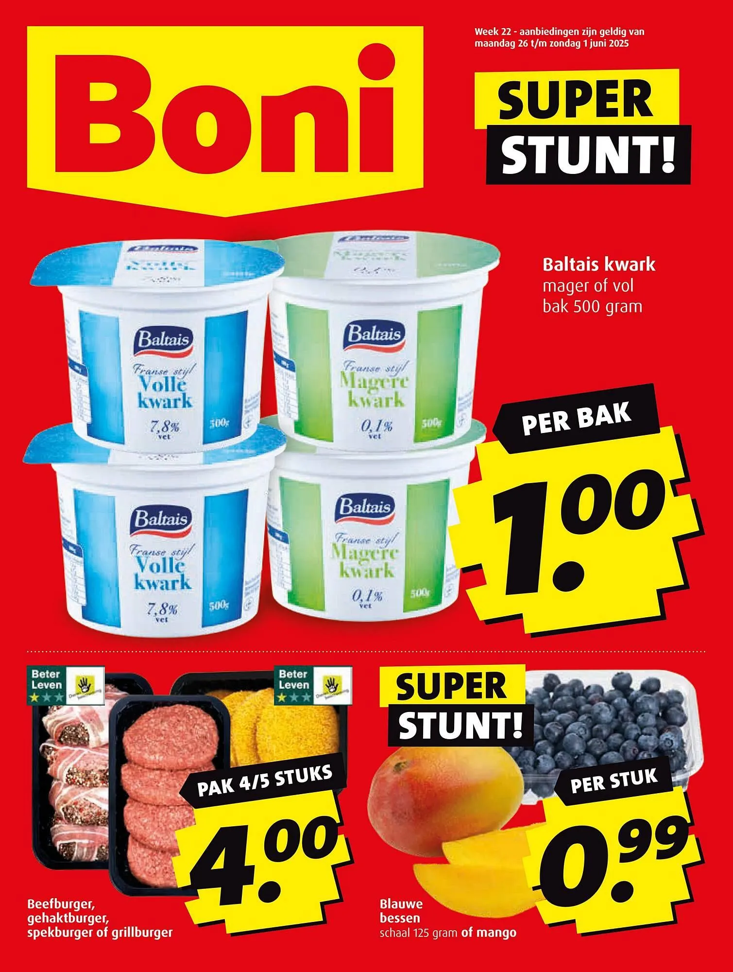 Boni folder van 26 mei tot 1 juni 2025 - Folder pagina 1
