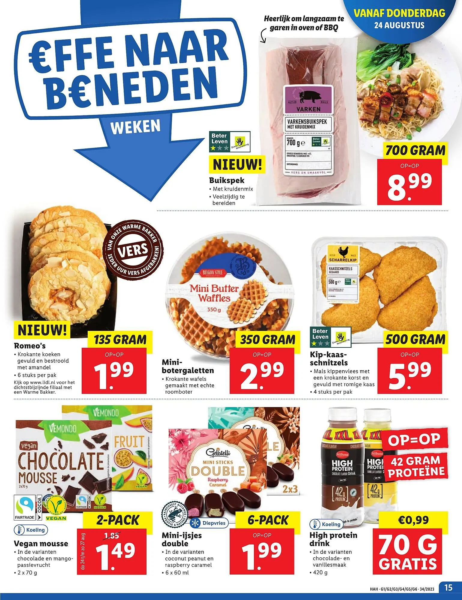Lidl Folder van 21 augustus tot 27 augustus 2023 - Folder pagina 15