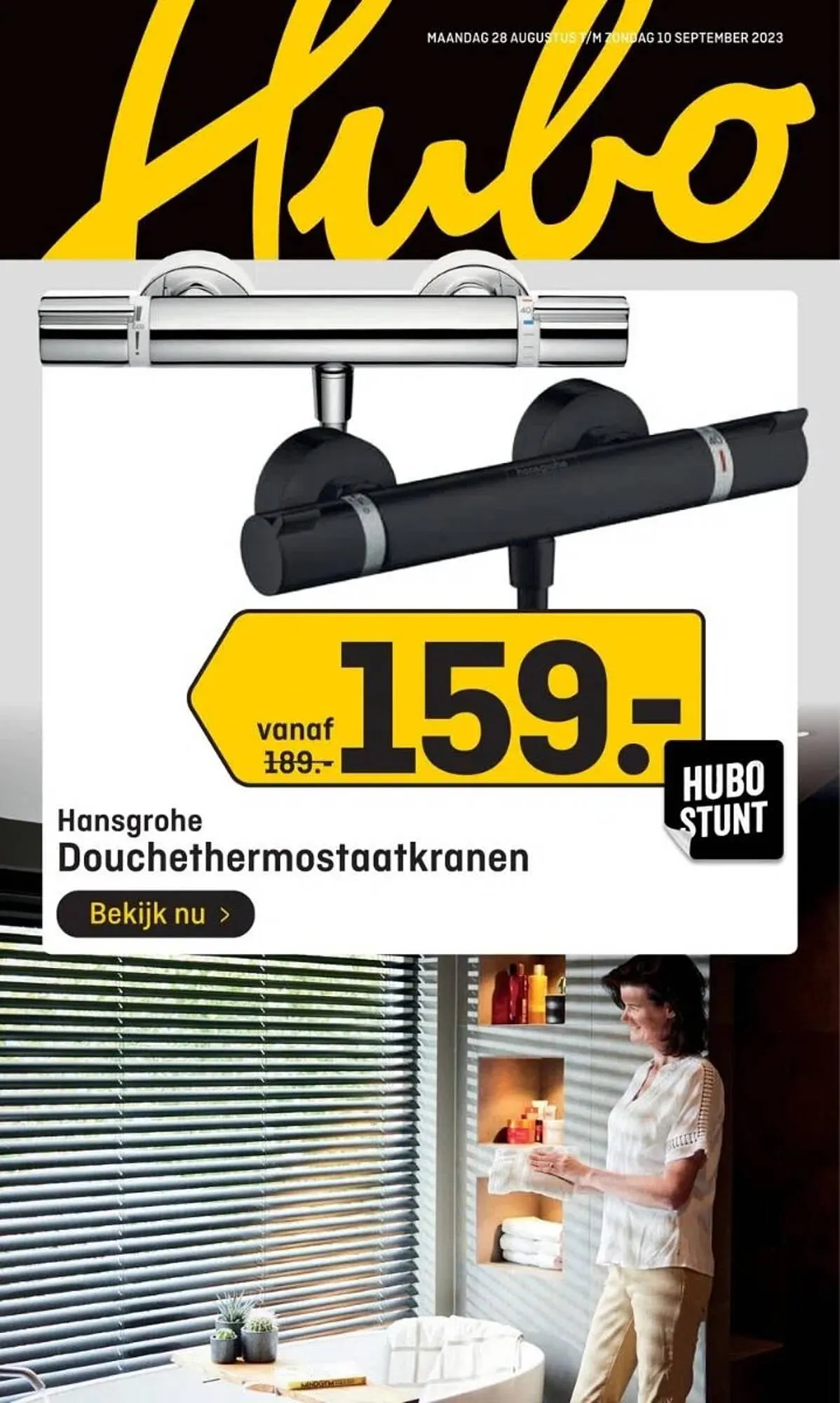 Hubo folder van 28 augustus tot 10 september 2023 - Folder pagina 1