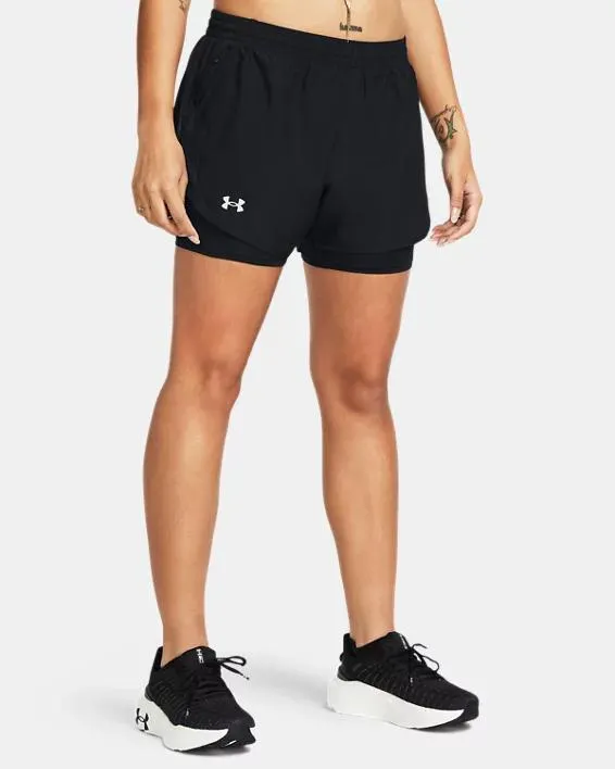 Shorts UA Fly-By 2-in-1 para mujer