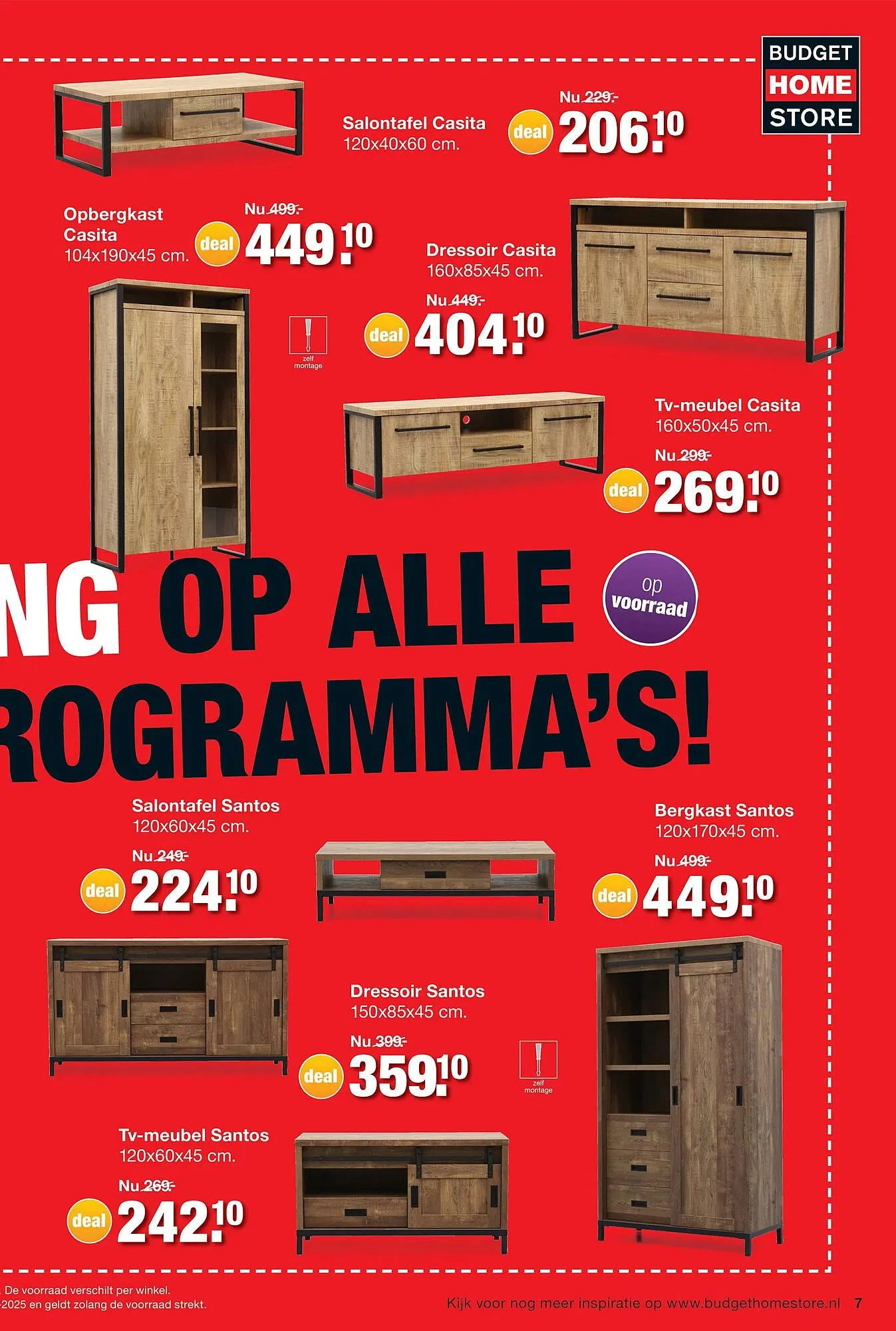 Budget Home Store folder van 11 oktober tot 9 november 2025 - Folder pagina 7