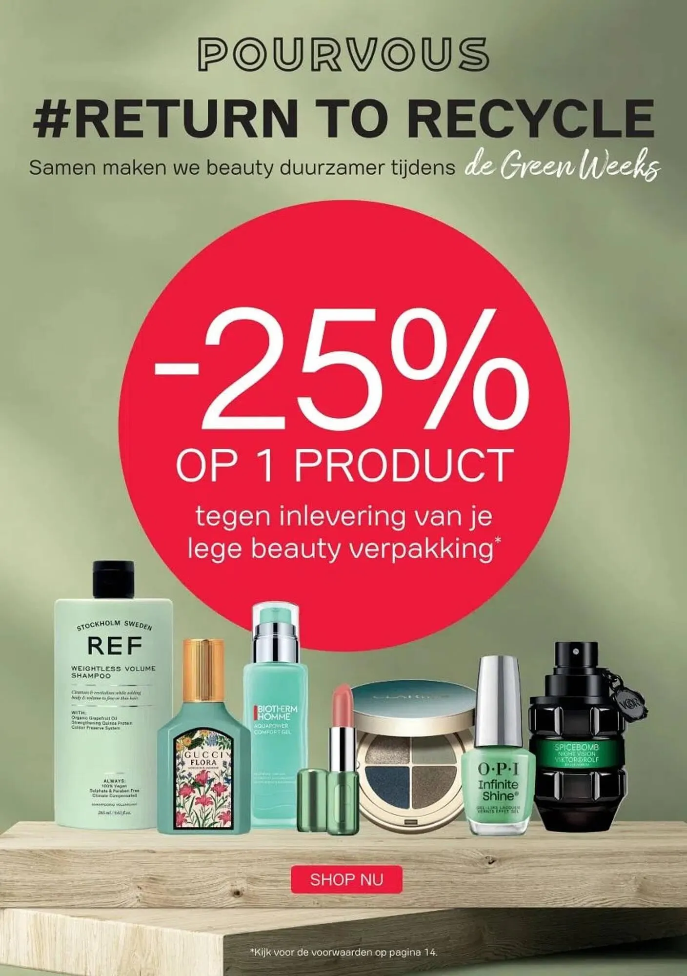 Pour Vous folder van 17 maart tot 13 april 2025 - Folder pagina 1