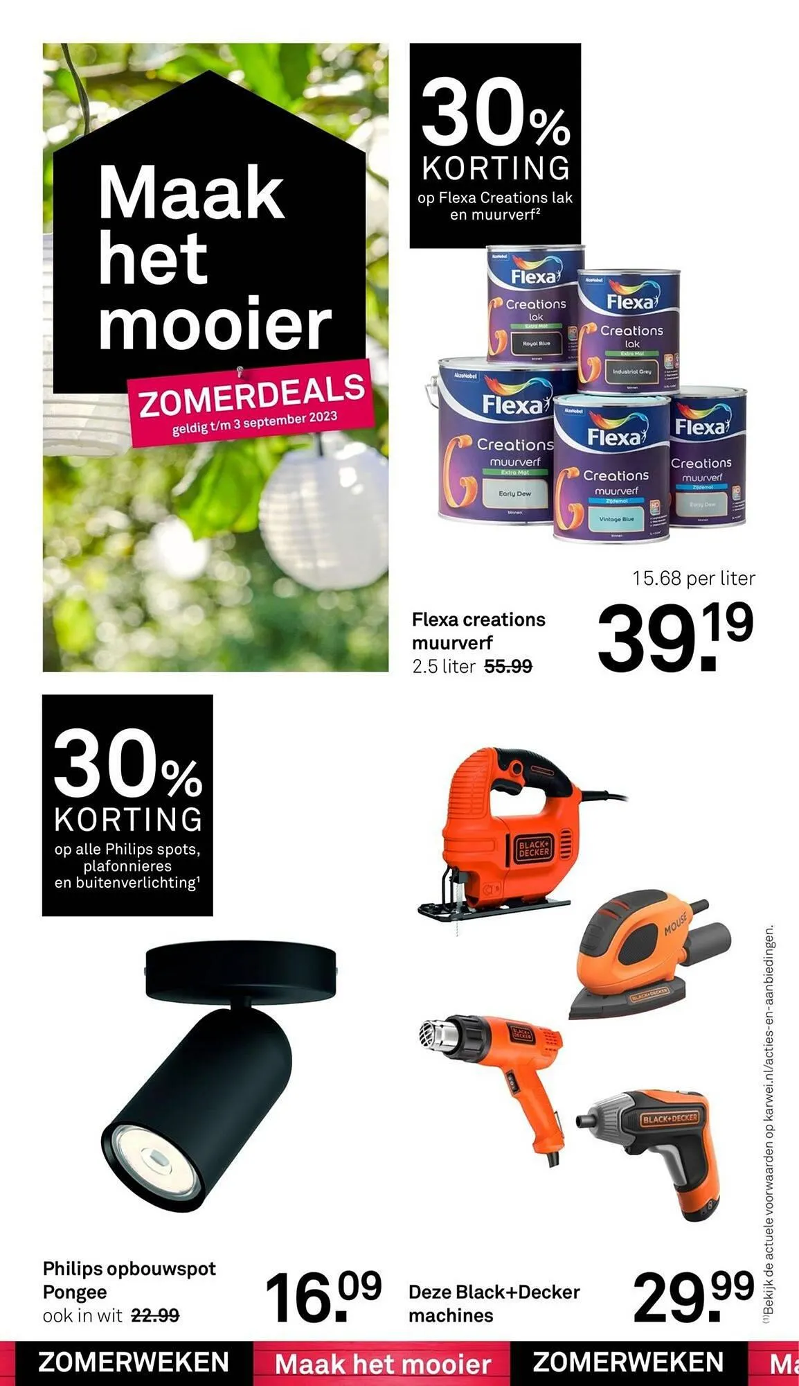 Karwei folder van 31 juli tot 6 augustus 2023 - Folder pagina 37