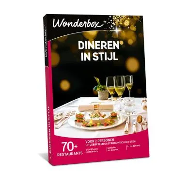 Wonderbox - dineren in stijl