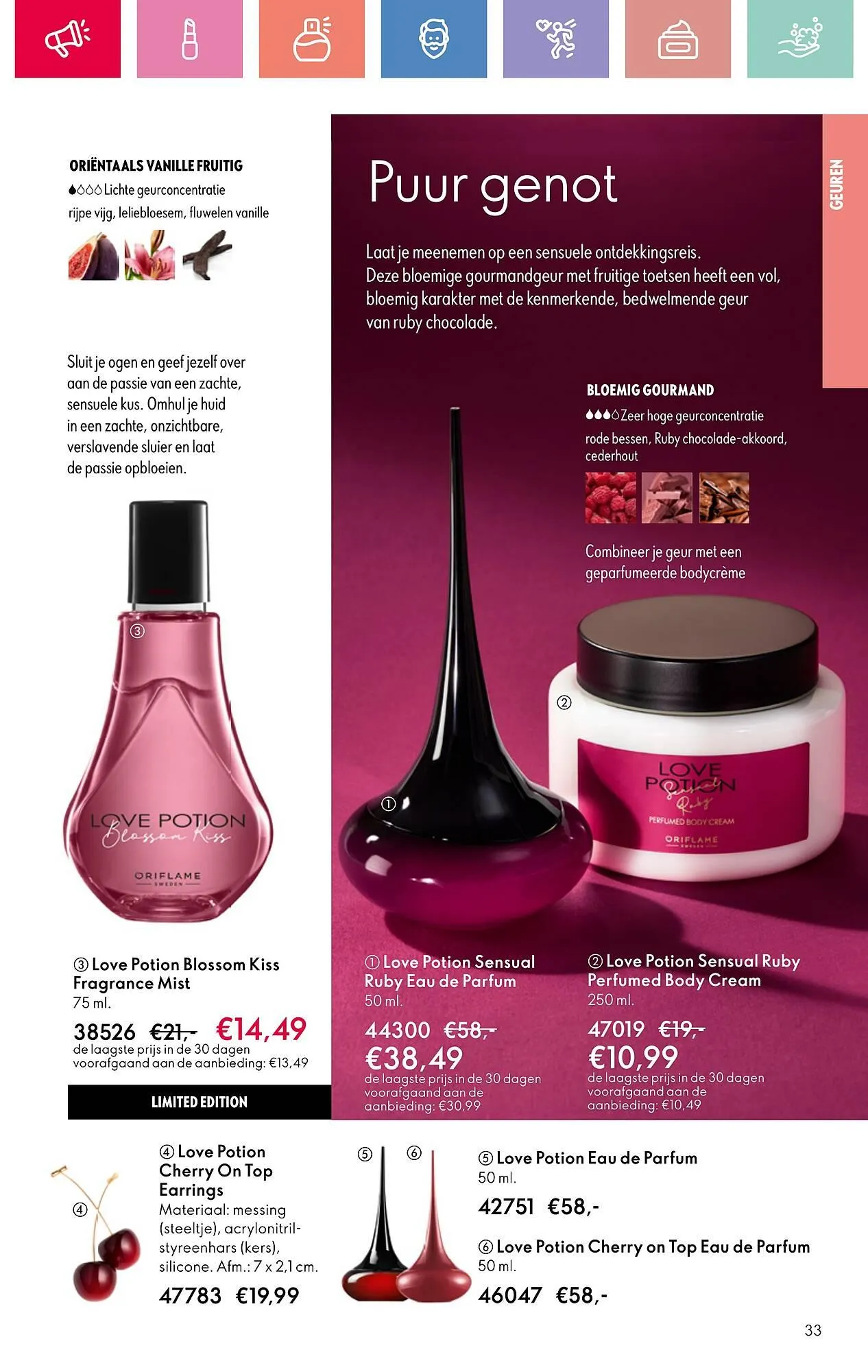 Oriflame folder van 7 mei tot 10 mei 2025 - Folder pagina 33