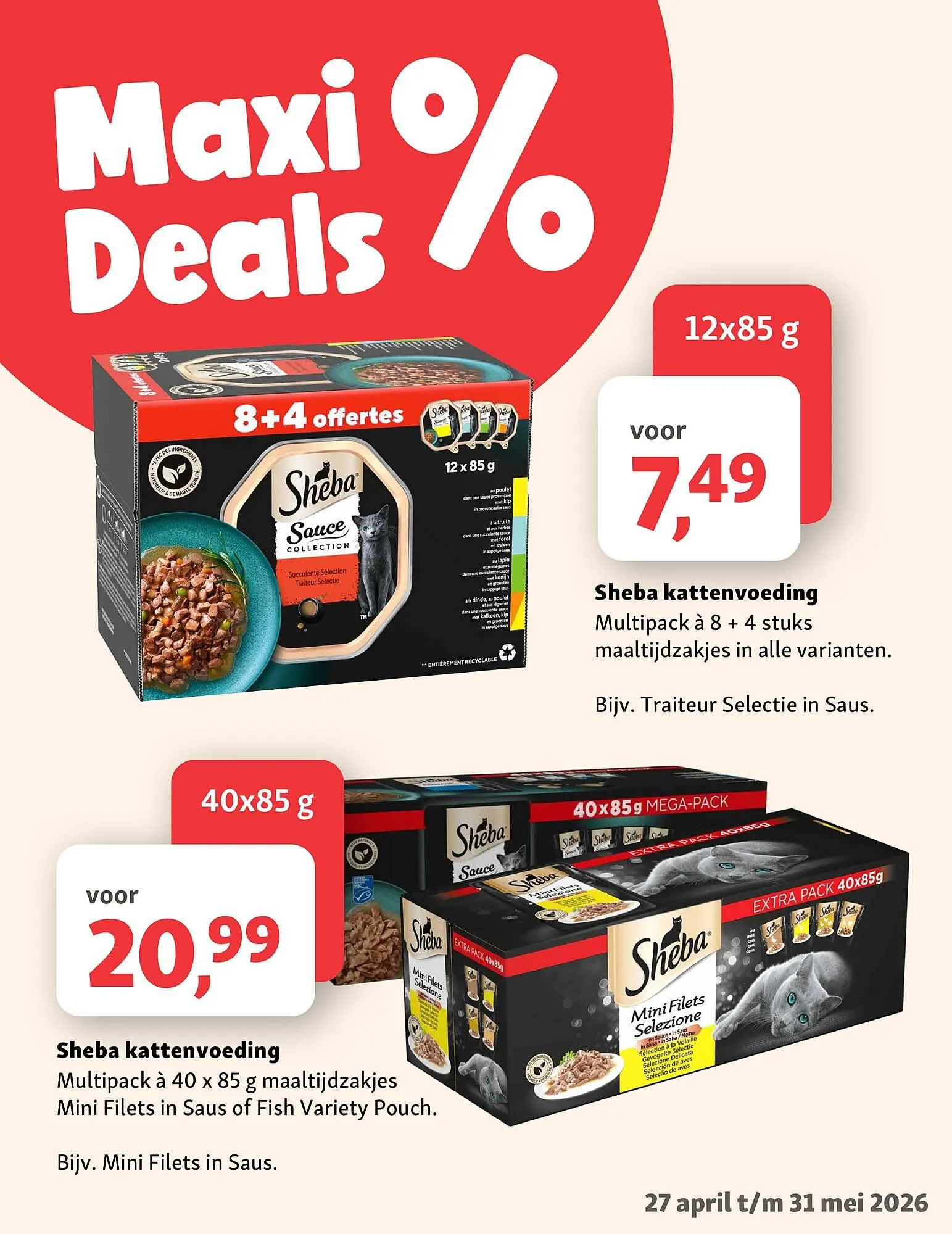 Maxi Zoo folder van 27 april tot 24 mei 2026 - Folder pagina 7