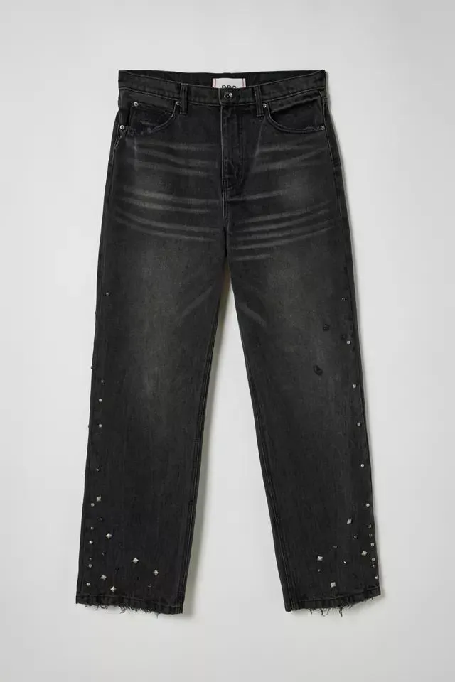 BDG Studded Hem Skate Fit Jean