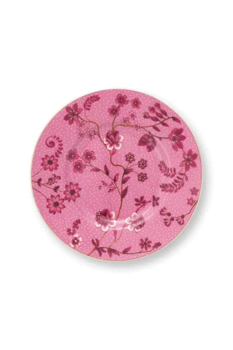 Petit Four Jolie Bloemen Roze 12cm