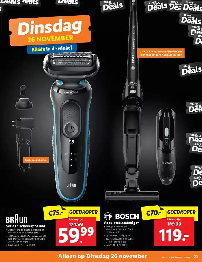 Onze beste deals voor u van 21 november tot 4 december 2024 - Folder pagina 23