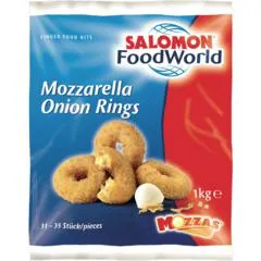 Salomon Mozzarella Onion Rings 1kg