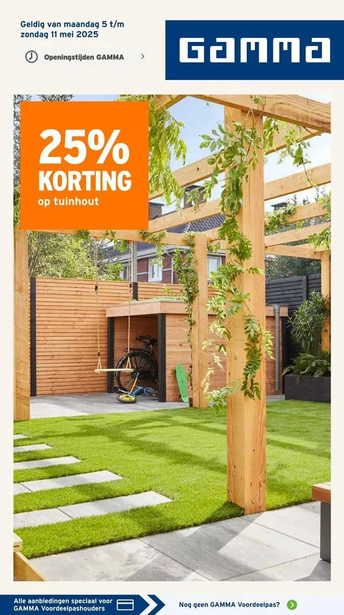 GAMMA folder van 5 mei tot 11 mei 2025 - Folder pagina 1