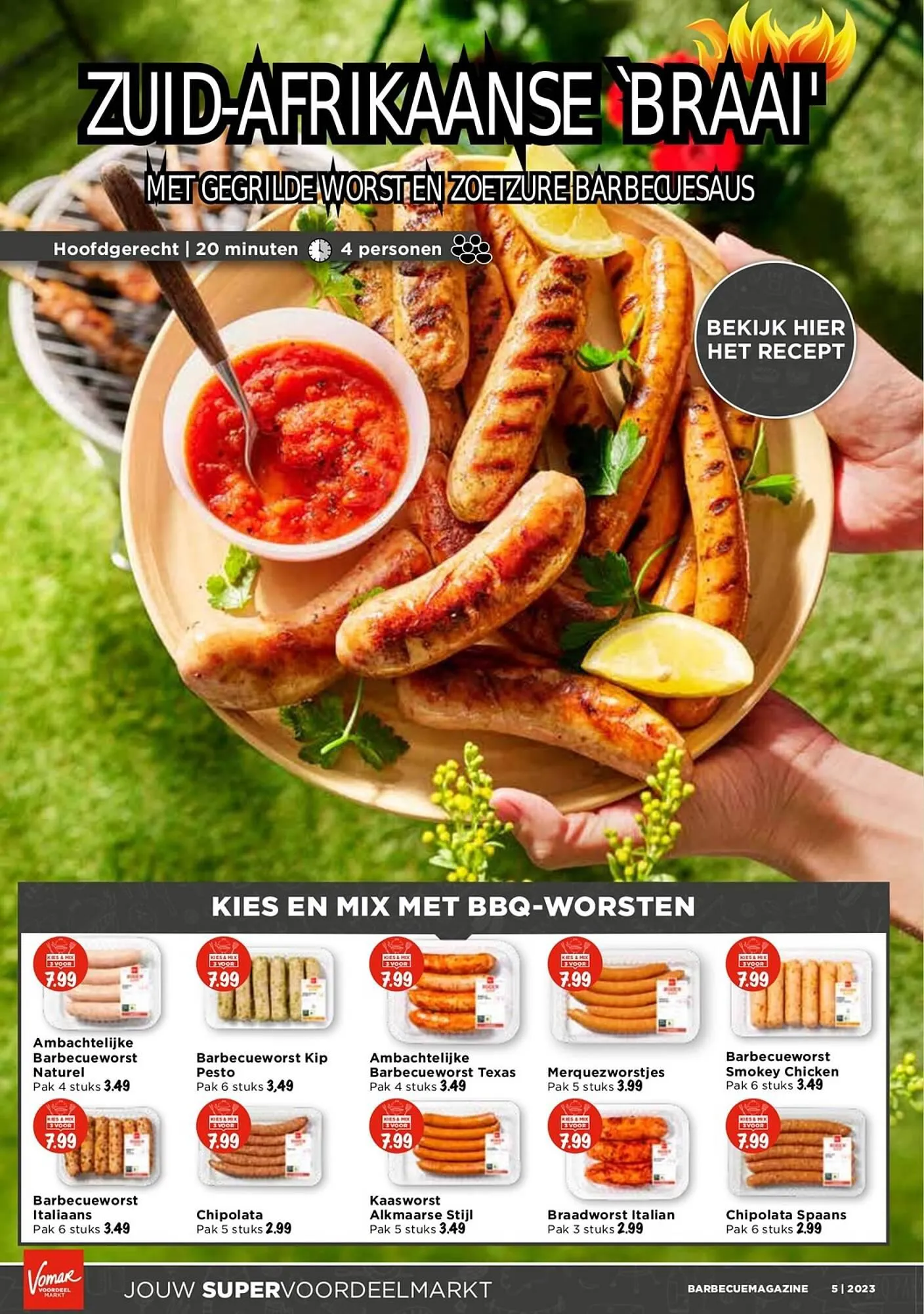 Vomar BBQ folder van 27 april tot 16 september 2023 - Folder pagina 5