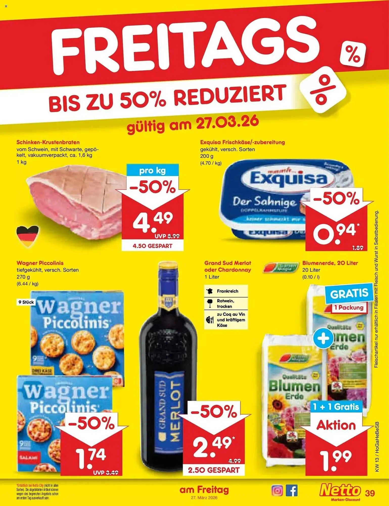 Netto Marken-Discount DE folder van 23 maart tot 28 maart 2026 - Folder pagina 55