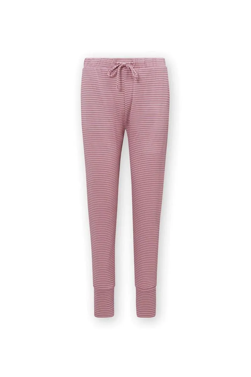 Lange Broek Little Sumo Stripe Lila