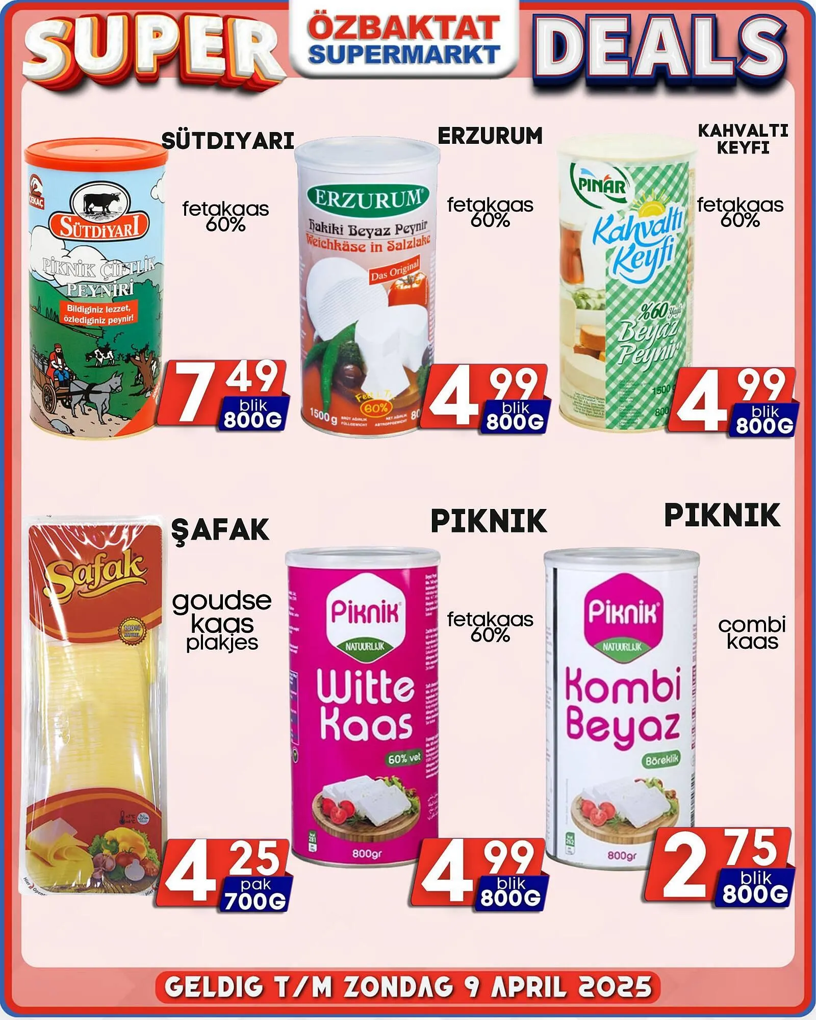 Özbaktat Supermarkt folder van 27 januari tot 9 april 2025 - Folder pagina 2
