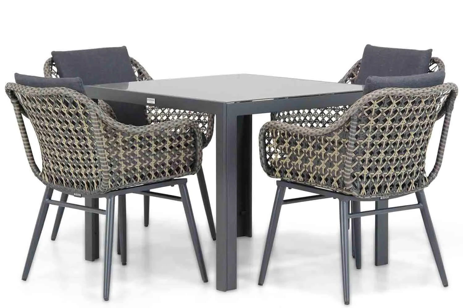 Lifestyle Dolphin/Mondello 90 cm dining tuinset 5-delig