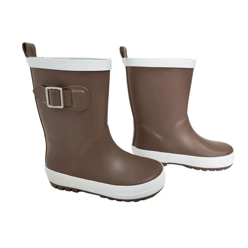 Little Indians unisex regenlaarzen RB04-BW bruin