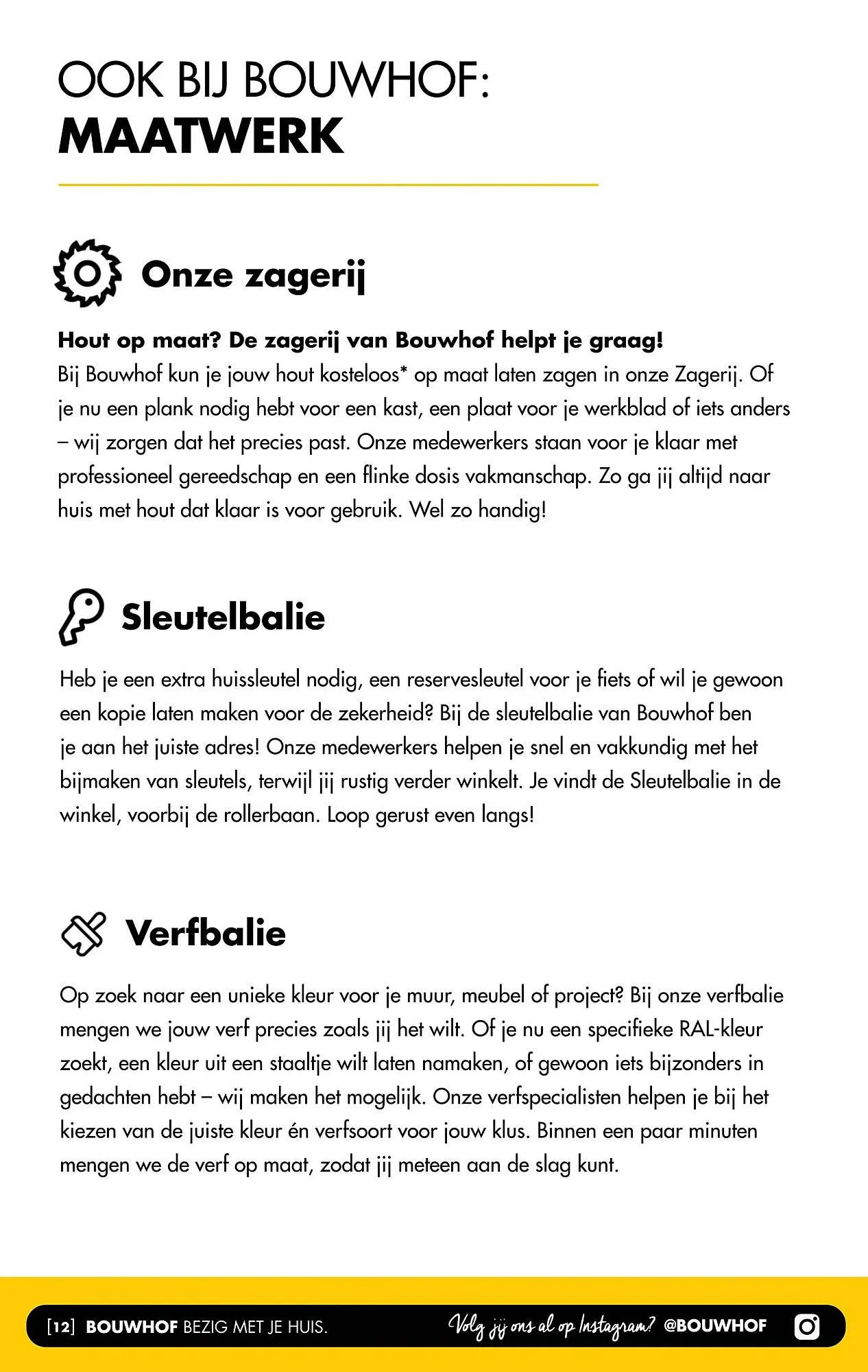 Bouwhof folder van 17 juli tot 31 augustus 2025 - Folder pagina 12