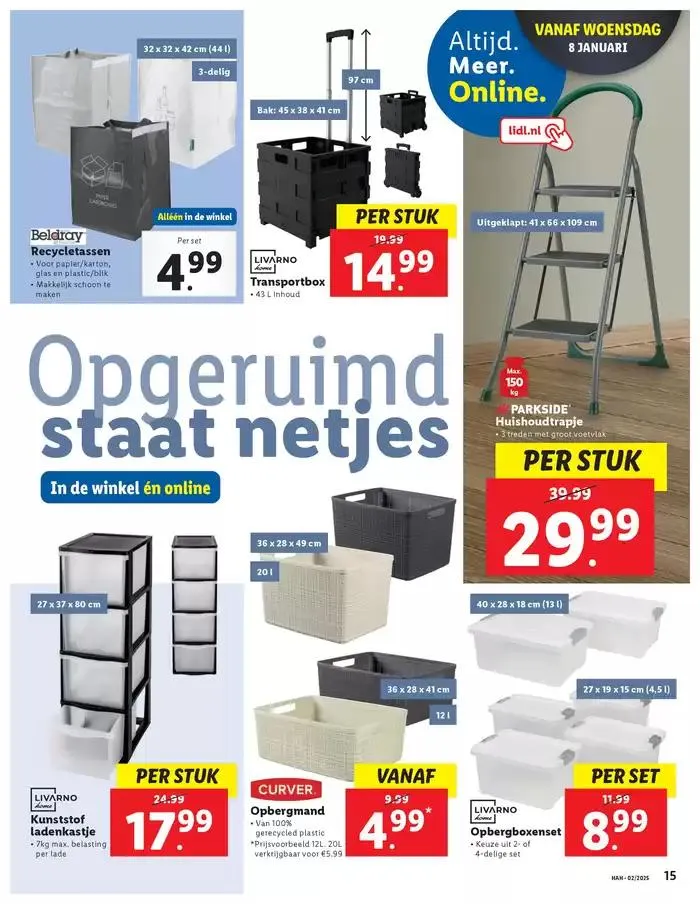 Aantrekkelijke speciale aanbiedingen voor iedereen van 2 januari tot 15 januari 2025 - Folder pagina 3