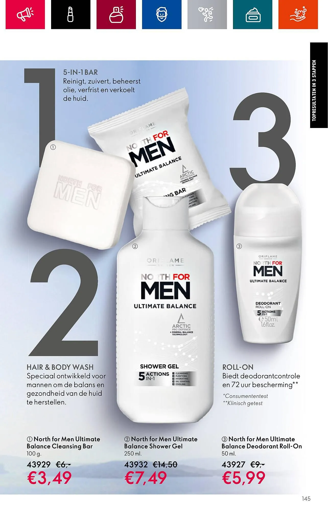 Oriflame folder van 28 juni tot 18 juli 2023 - Folder pagina 145