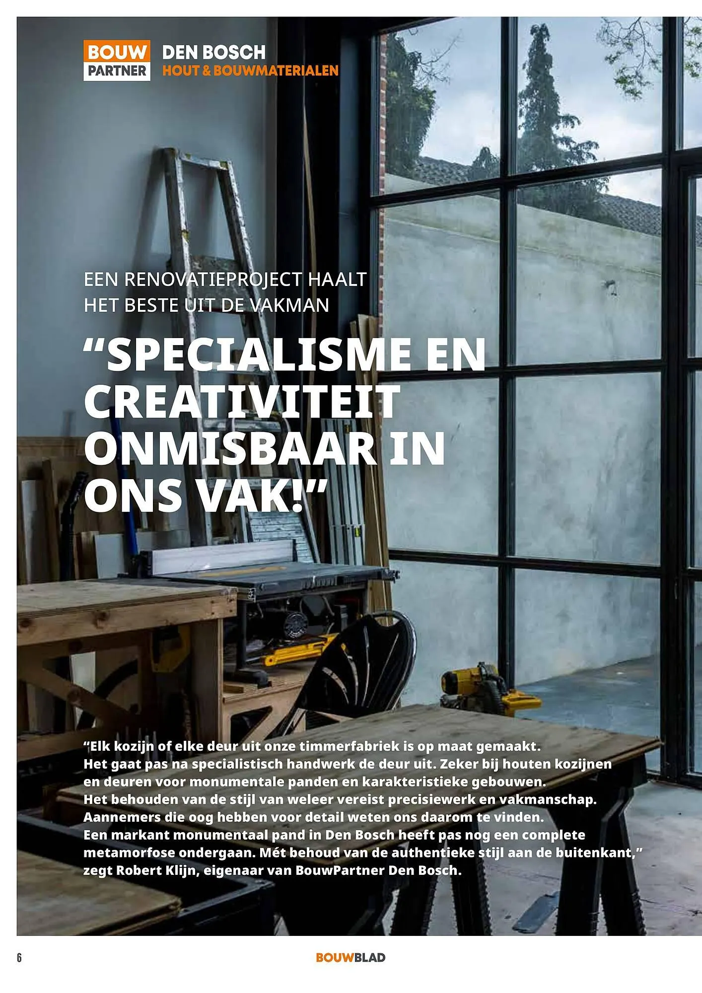 Bouwpartner Bouwblad folder van 2 oktober tot 9 november 2023 - Folder pagina 6