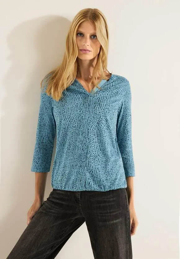 Tuniekshirt met stippenpatroon