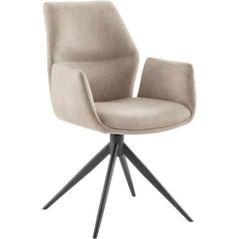 Armstoel Faido lichtgrijs