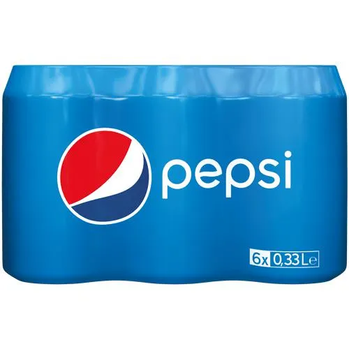 PEPSI COLA 6 PACK BLIK