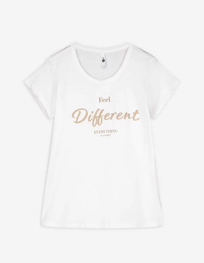 T-Shirt - Glitzerprint