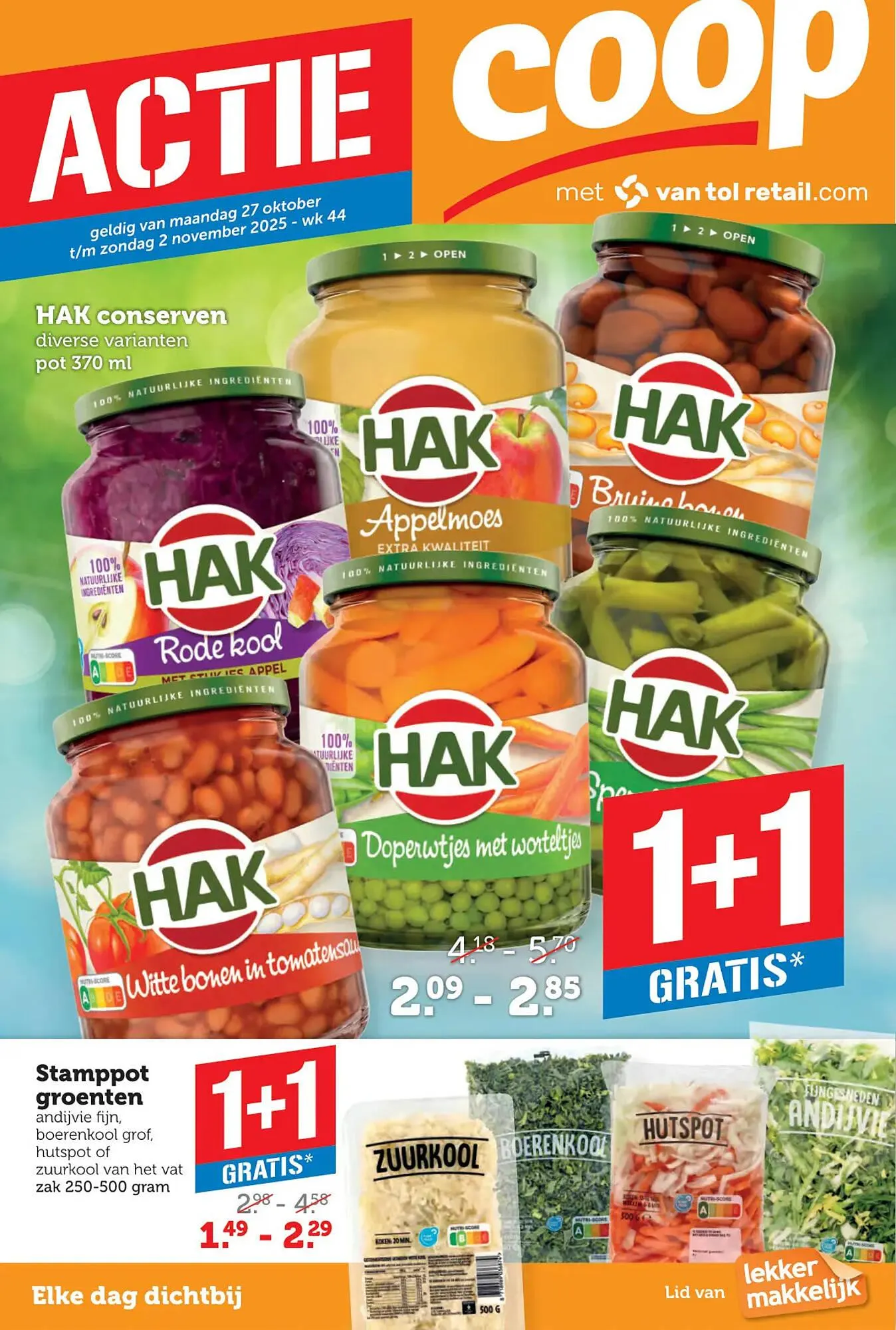 Coop folder van 27 oktober tot 2 november 2025 - Folder pagina 1