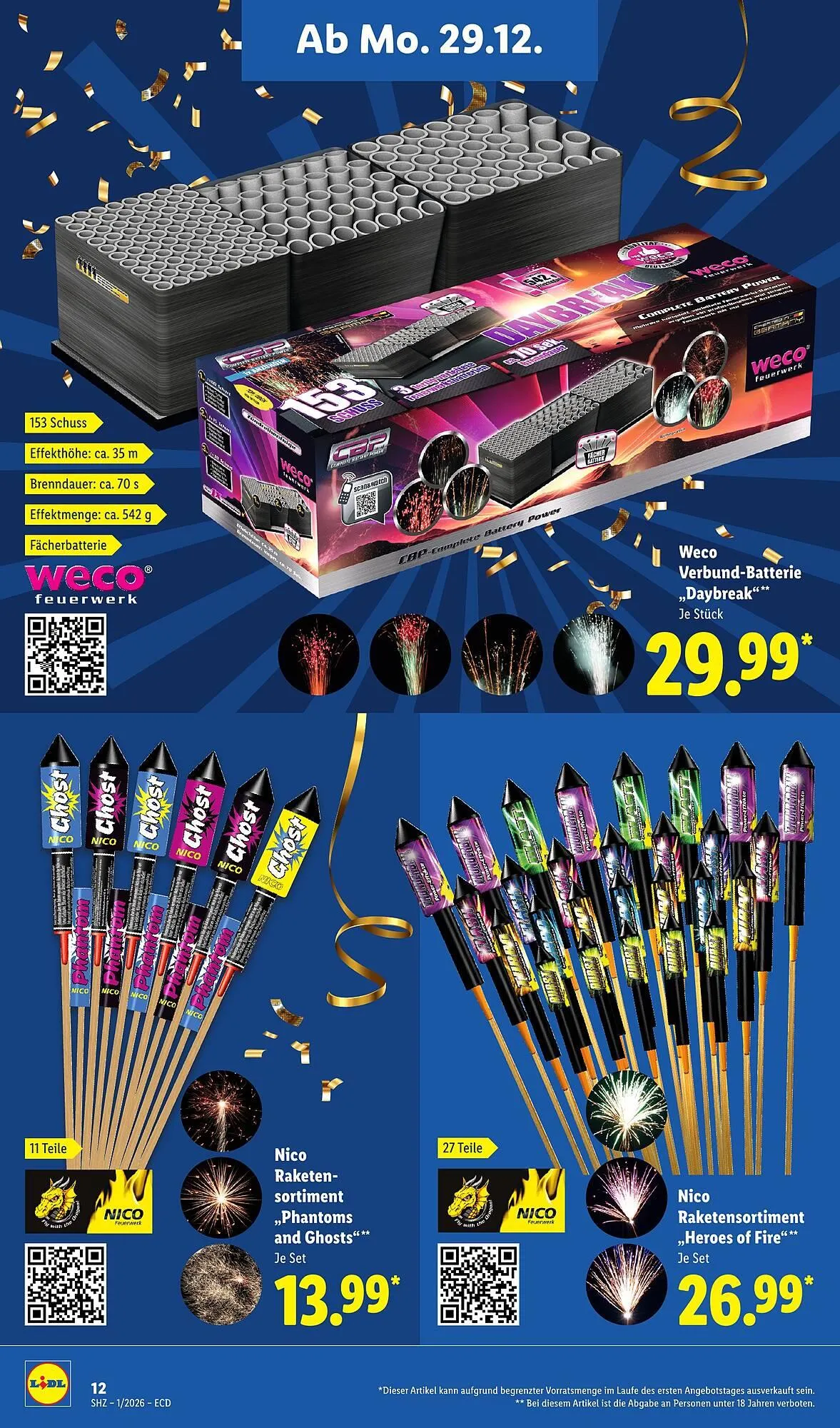 Lidl DE folder van 29 december tot 31 december 2025 - Folder pagina 12