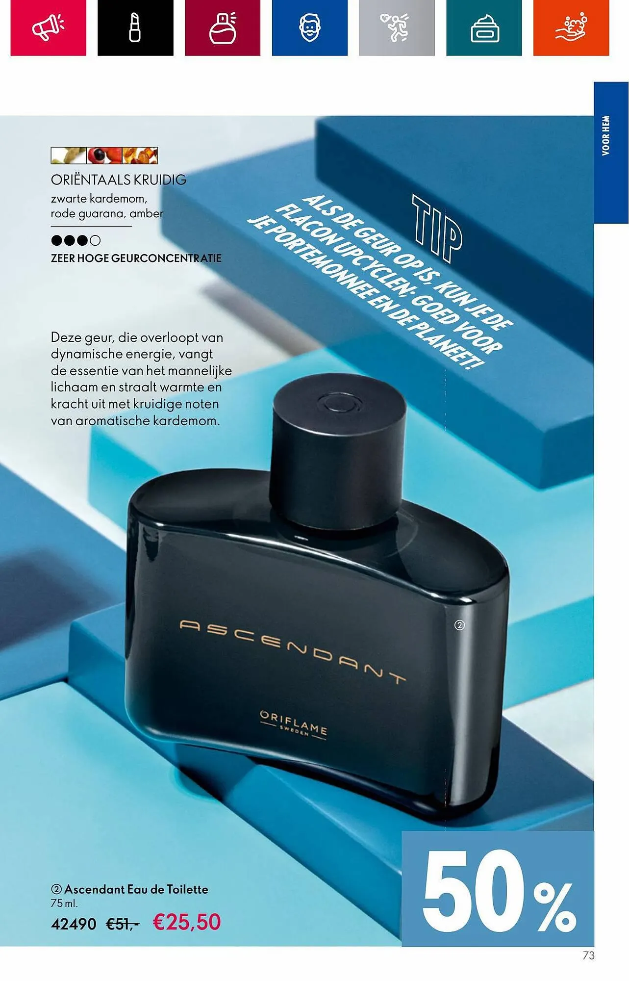 Oriflame folder van 18 juli tot 1 augustus 2023 - Folder pagina 73