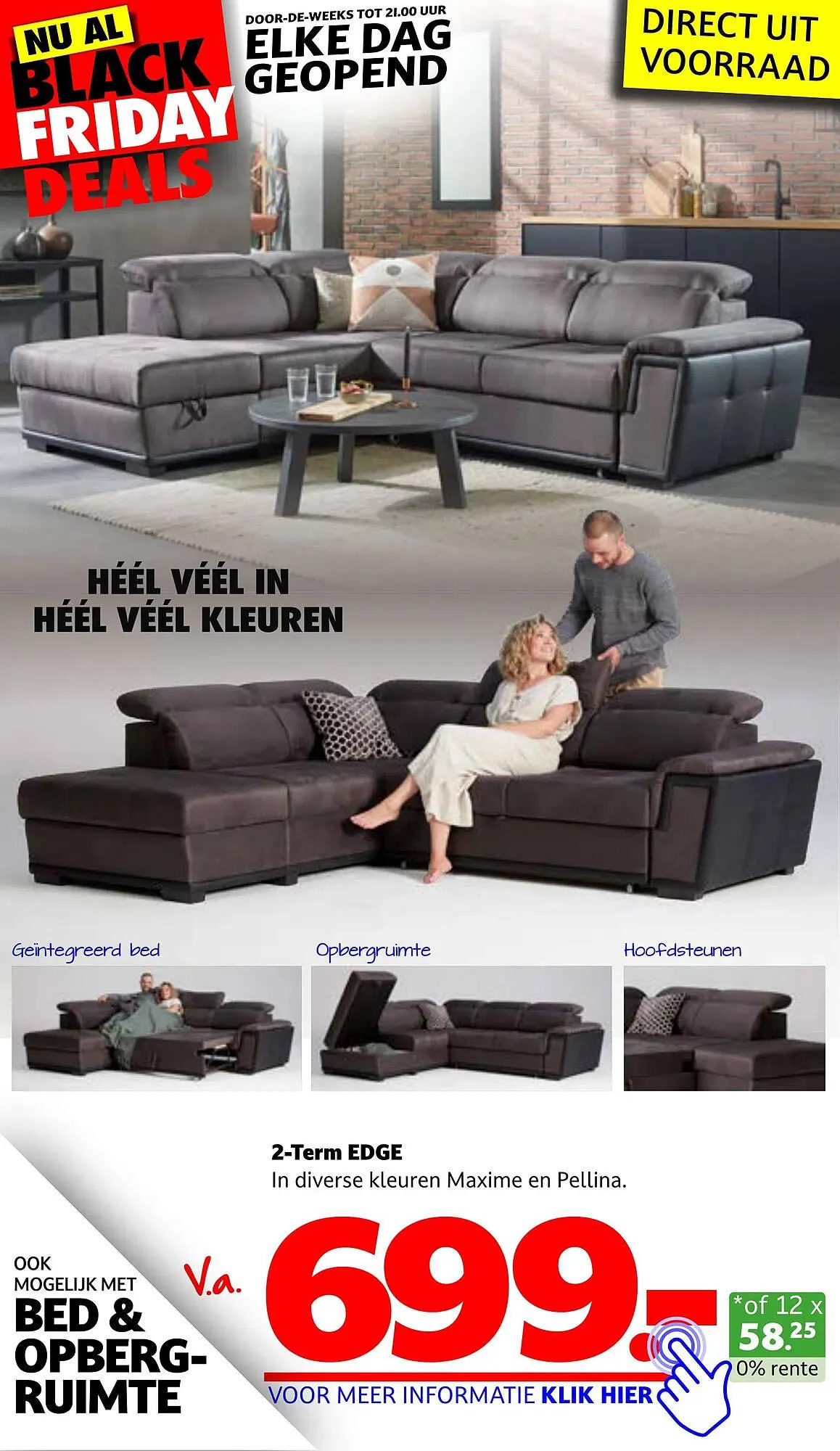 Seats and Sofas folder van 31 oktober tot 23 november 2023 - Folder pagina 22