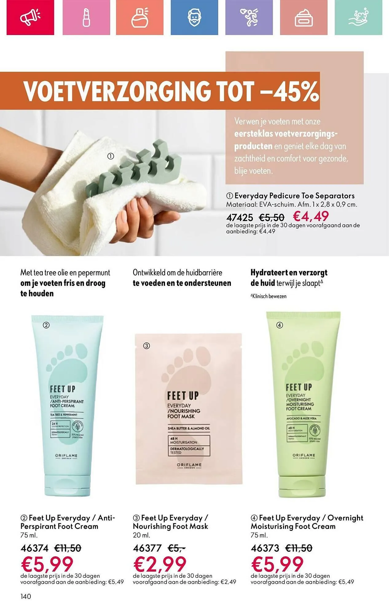 Oriflame folder van 24 augustus tot 13 september 2025 - Folder pagina 140