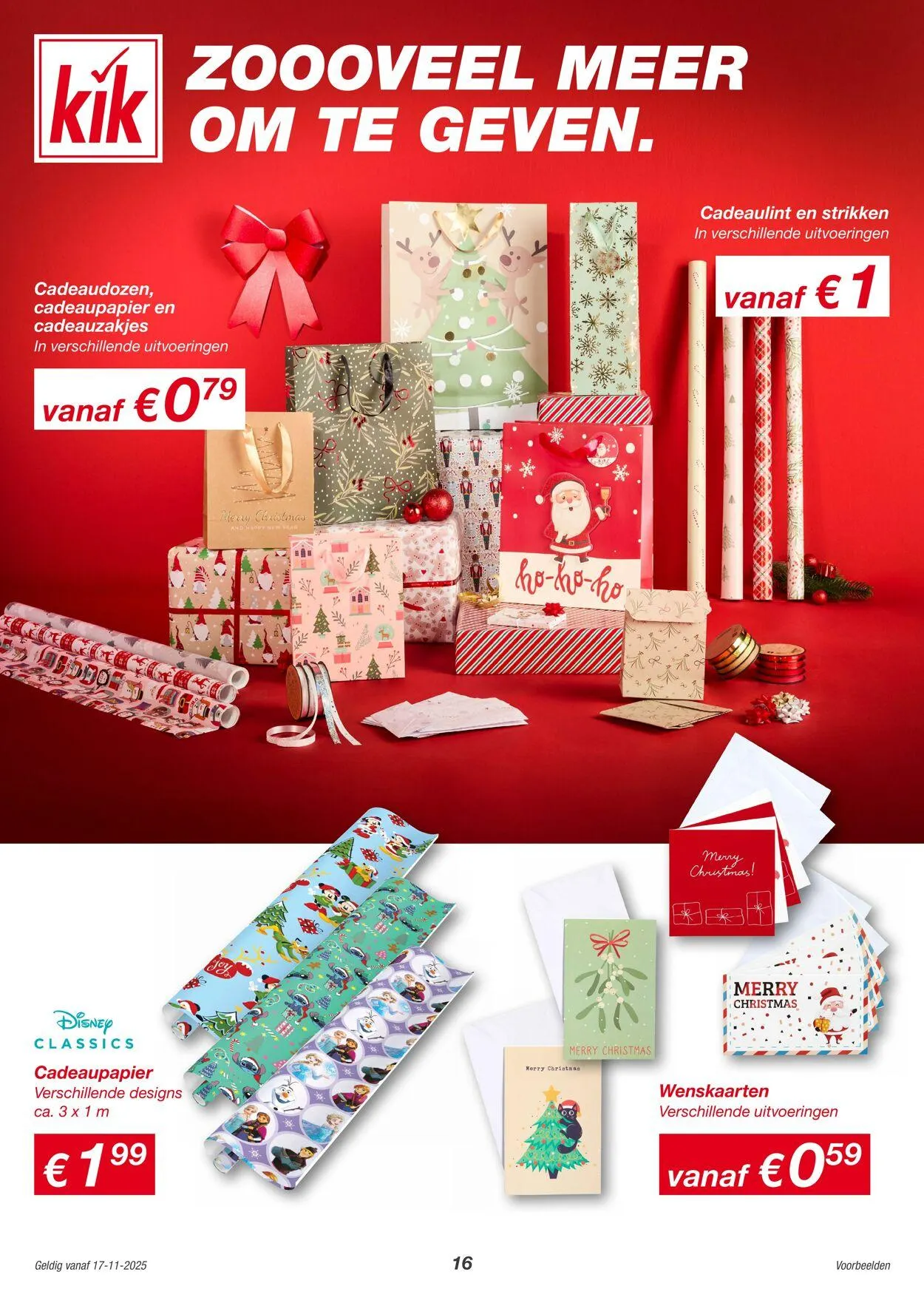 KIK - Kerst 2025 van 17 november tot 31 december 2025 - Folder pagina 16