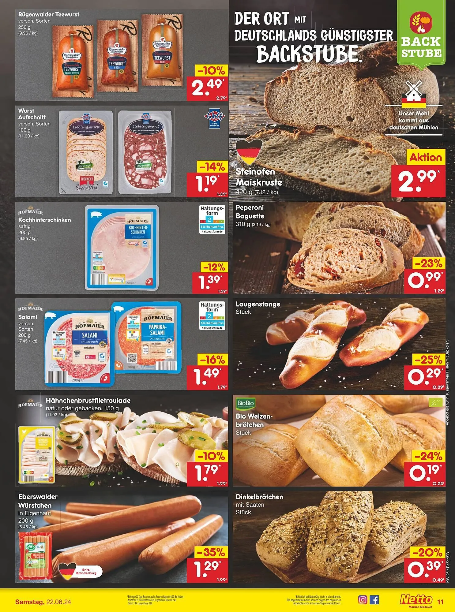 Netto Marken-Discount DE folder van 17 juni tot 22 juni 2024 - Folder pagina 15