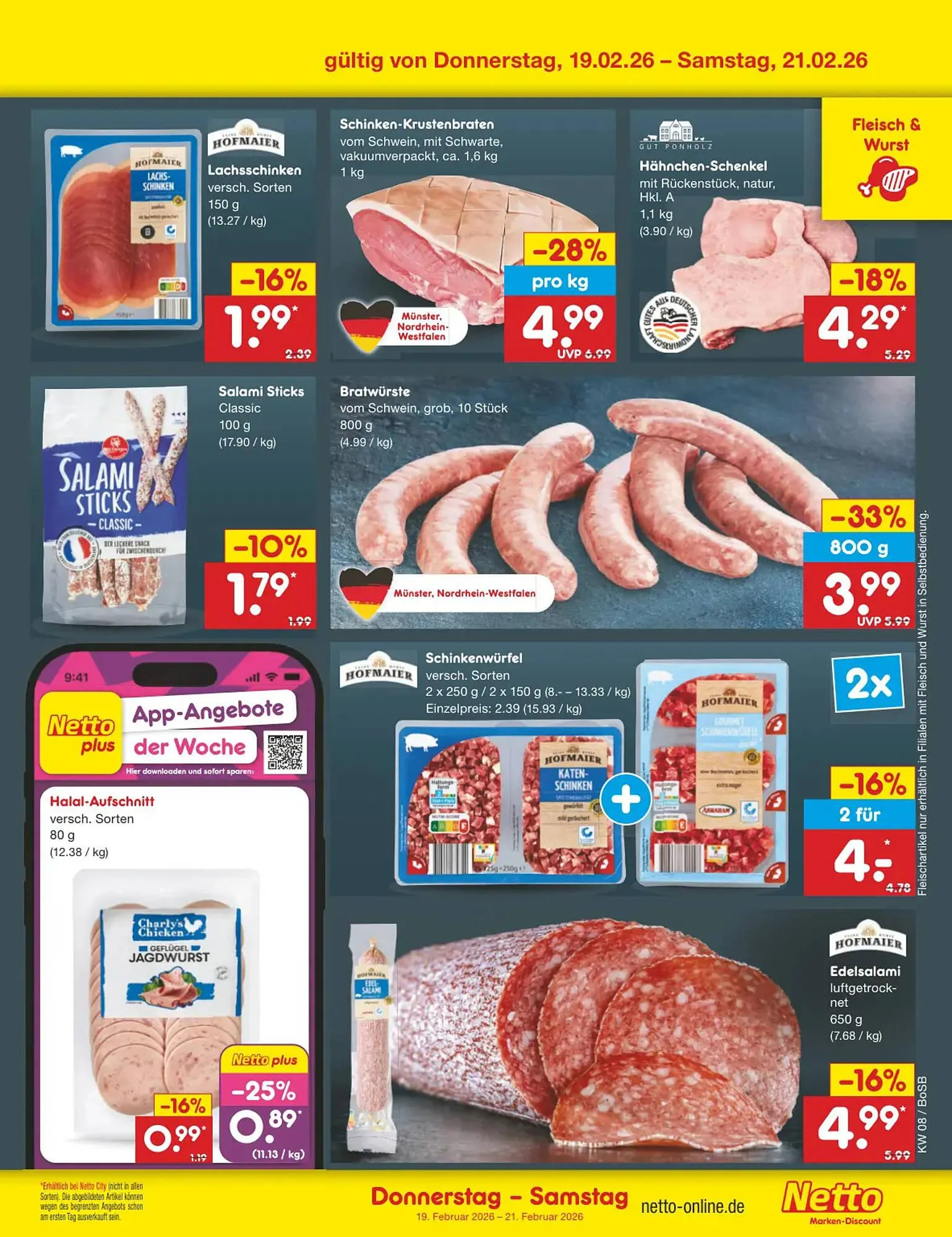 Netto Marken-Discount DE folder van 16 februari tot 21 februari 2026 - Folder pagina 43