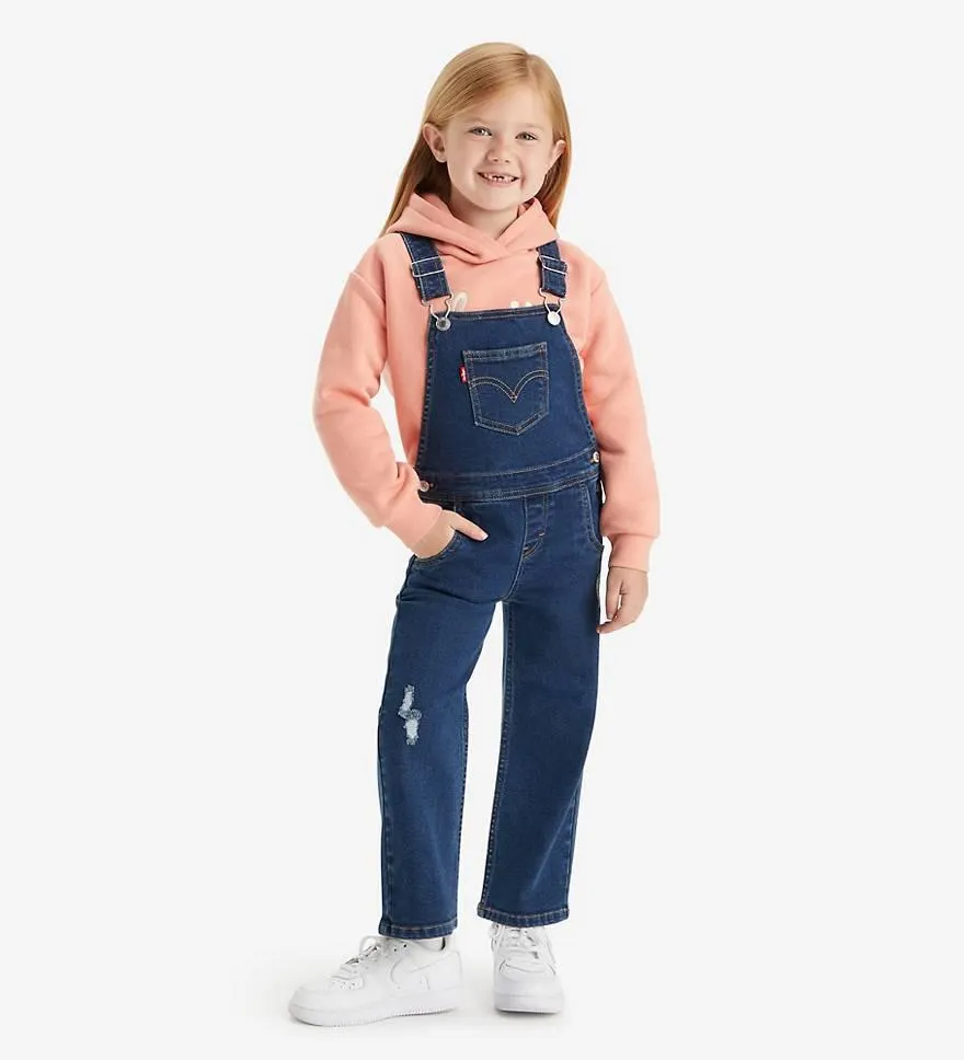 Kids Baggy Denim Overalls