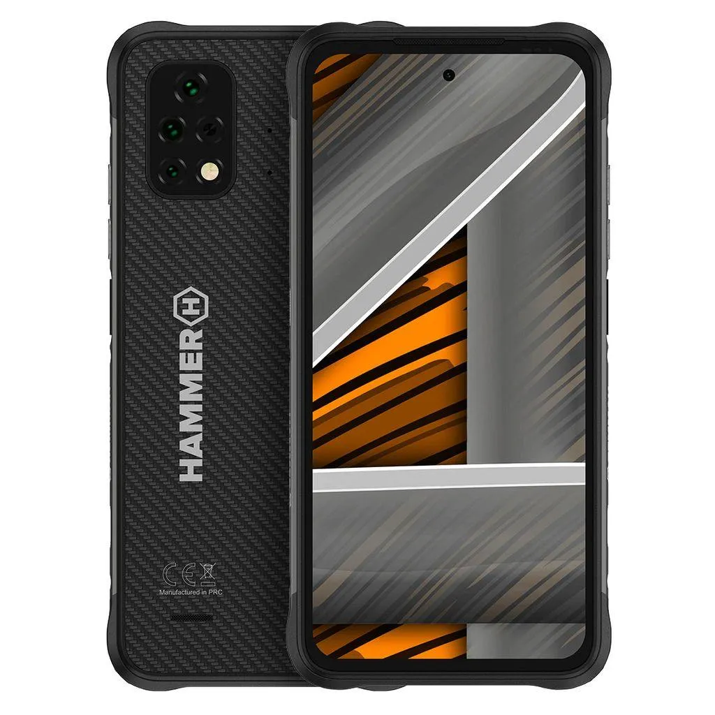 Robustes, gepanzertes Survival-Handy HAMMER Blade 4 mit riesigem 6150-Akku