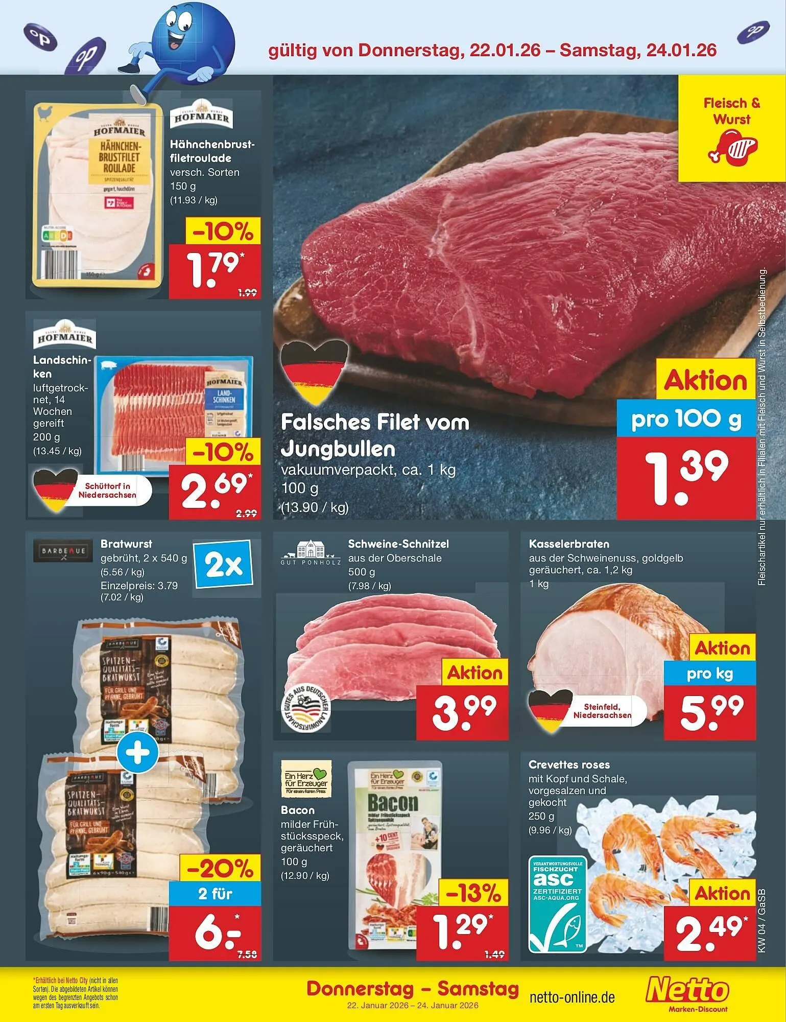 Netto Marken-Discount DE folder van 19 januari tot 24 januari 2026 - Folder pagina 45