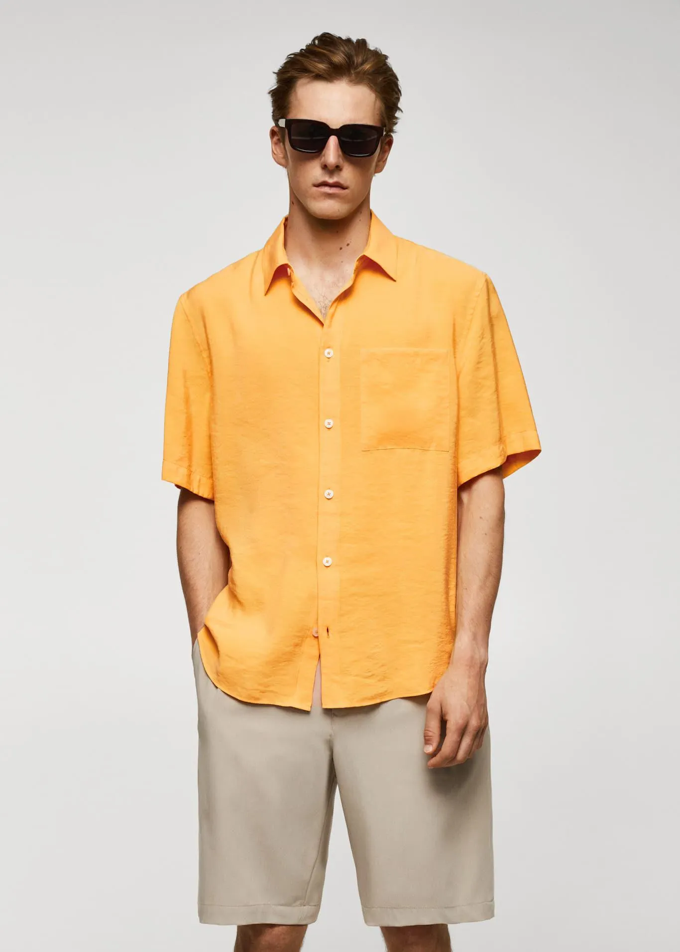 Ing regular fit rövidujjú