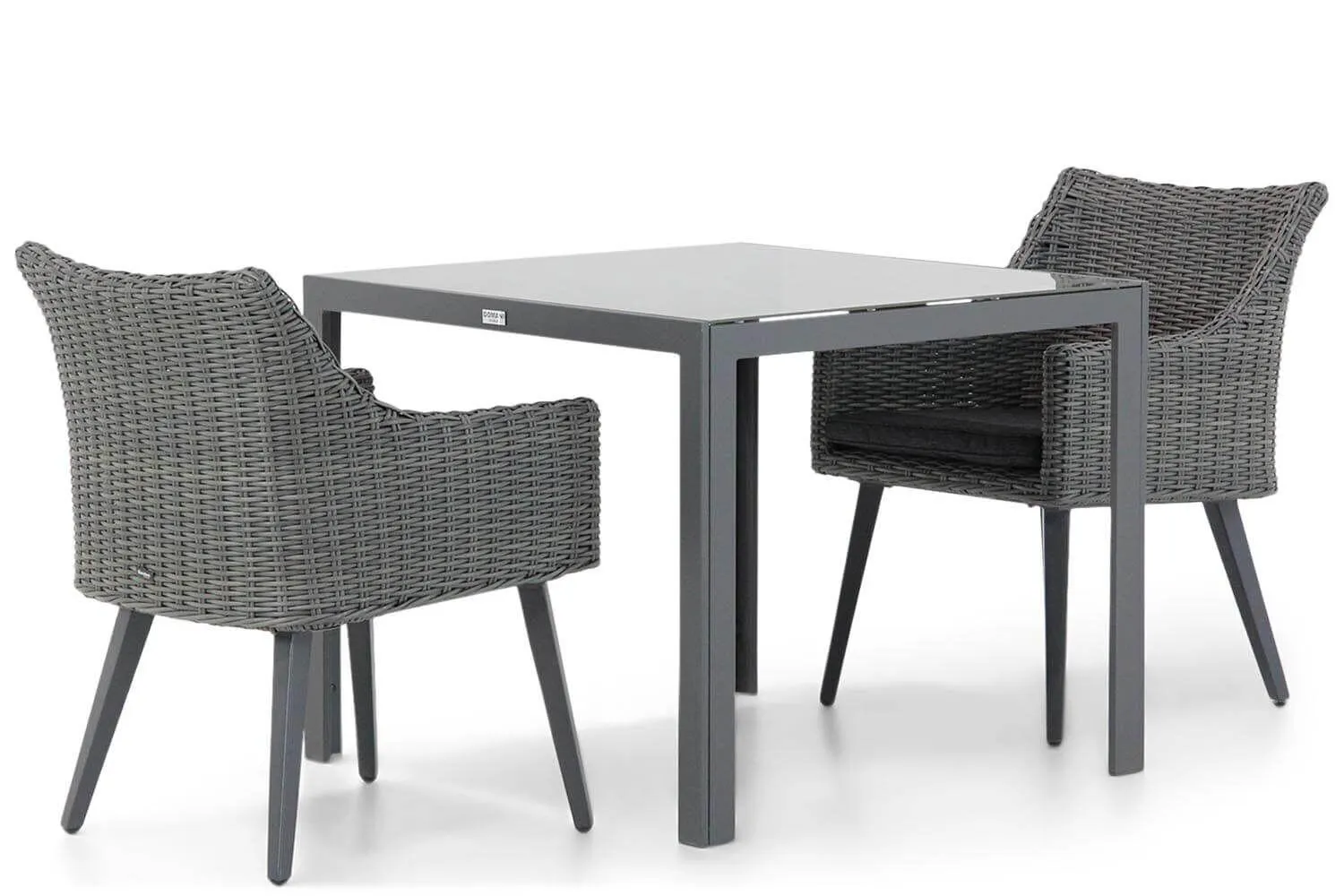 Garden Collections Milton/Mondello 90 cm dining tuinset 3-delig