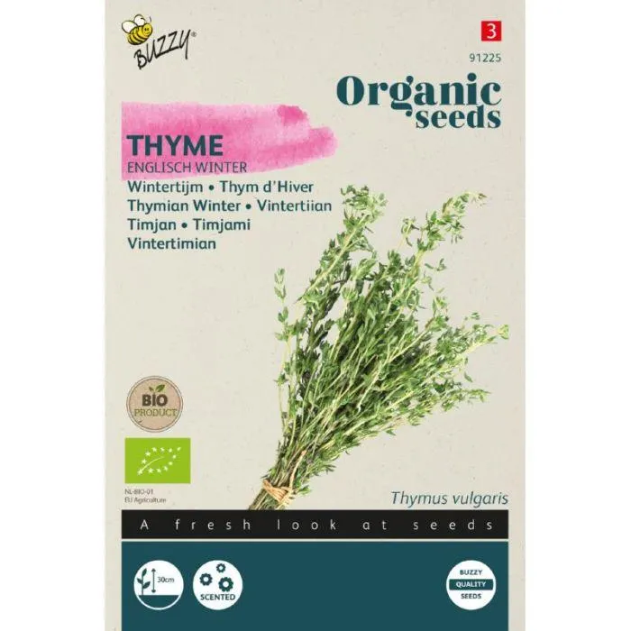 Winter Tijm - Organic Seeds (Bio)