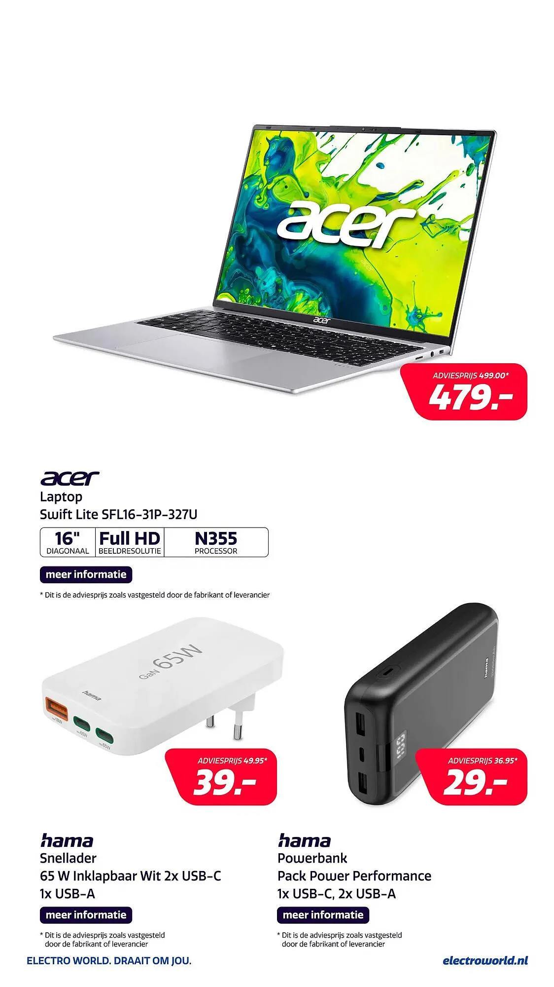 Electroworld folder van 19 januari tot 1 februari 2026 - Folder pagina 15