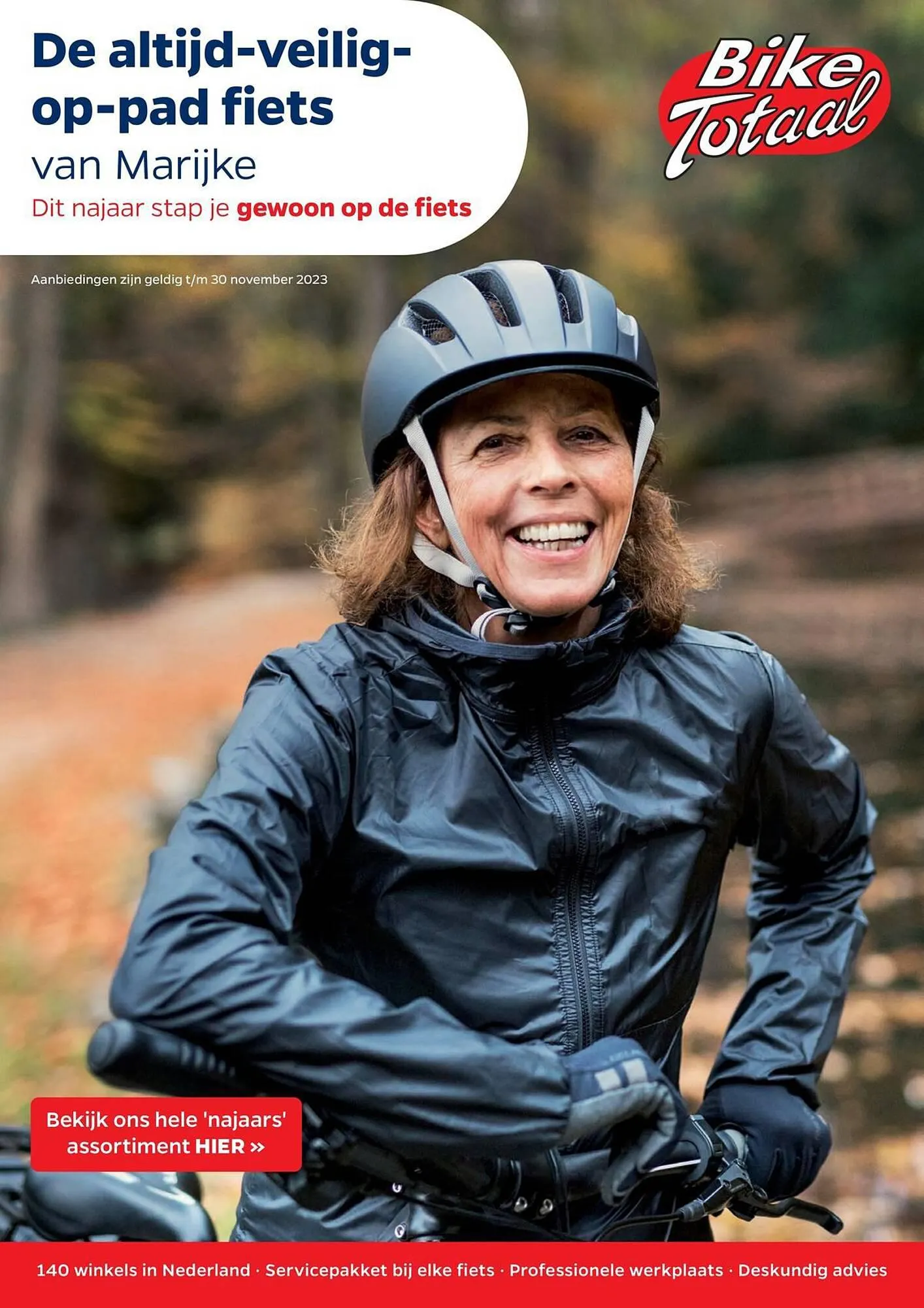 Bike Totaal folder van 1 november tot 30 november 2023 - Folder pagina 1
