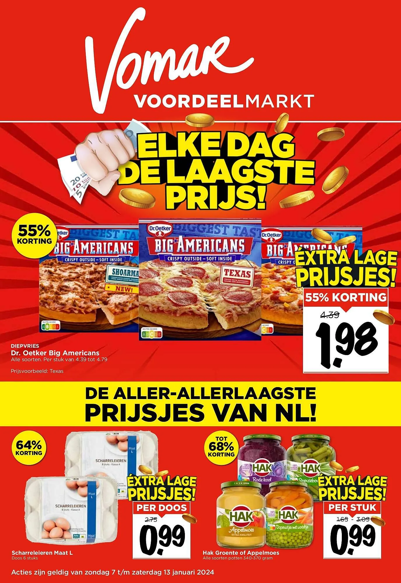 Vomar folder van 6 januari tot 13 januari 2024 - Folder pagina 1